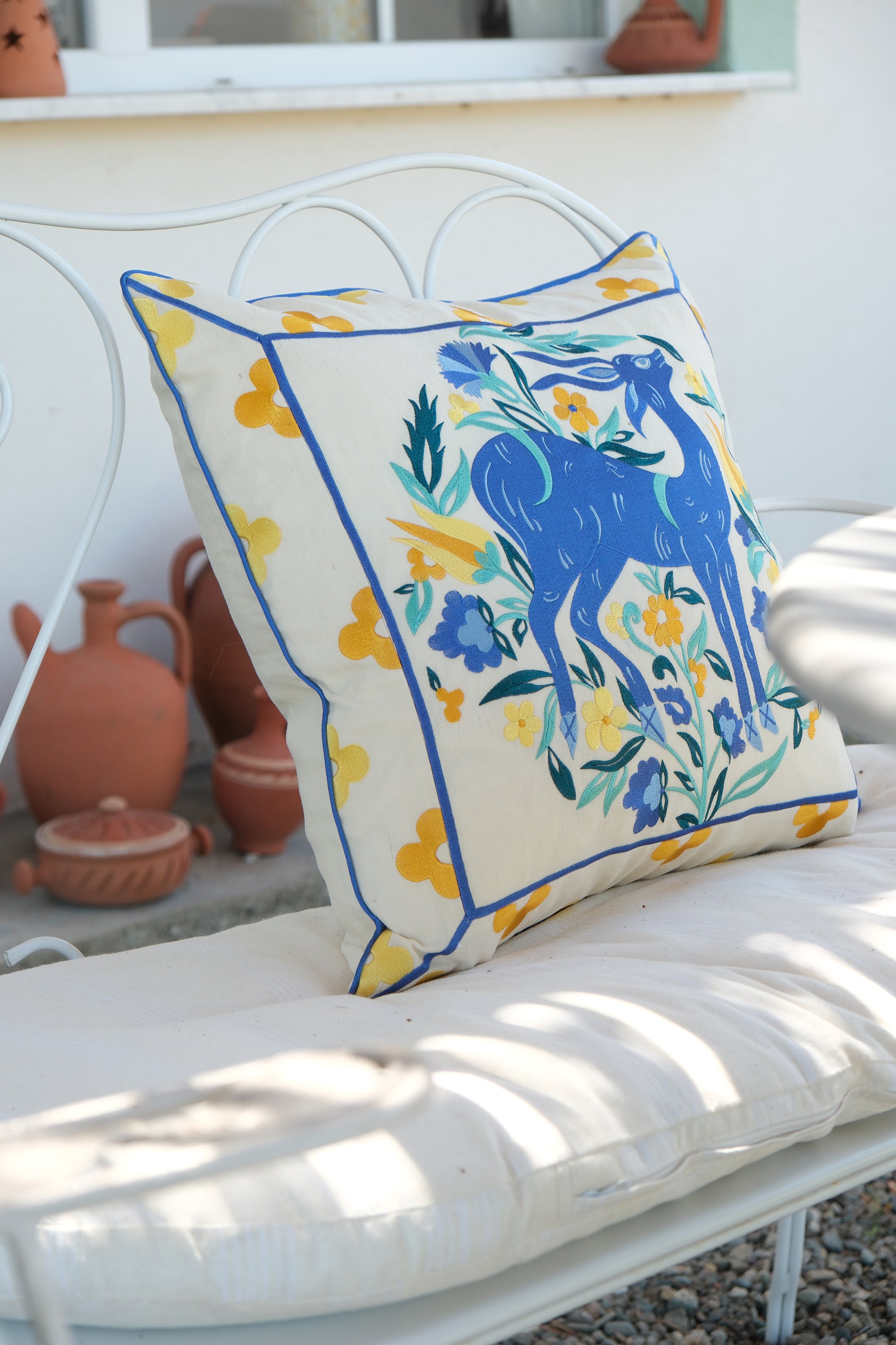 Iznik Pillows-The Deer