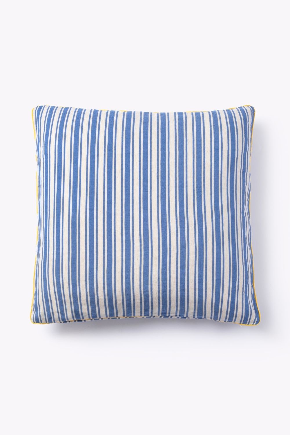 Odemis Pillows-Bold Blue/Ecru Stripes