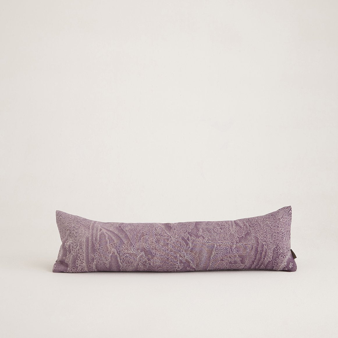 purple design japanese pillow