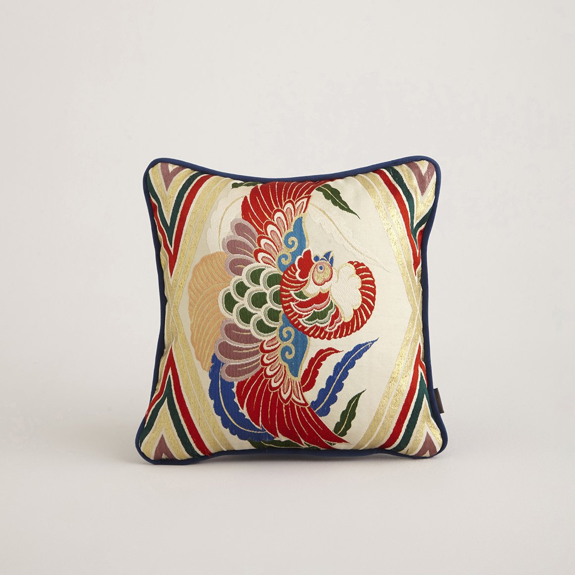 phoenix pattern on japanese pillow